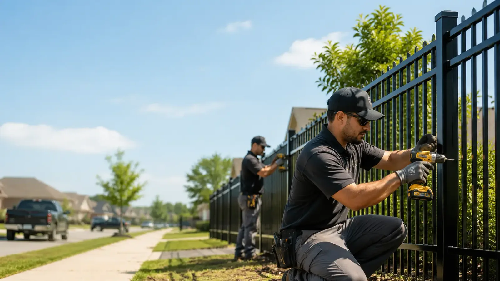 Metal Fence Installation in Jacksboro, TX